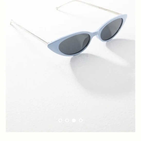 New! Matt & Natt Anthropologie Fiona Cat-Eye Sunglasses blue nwt 3377 main image 10